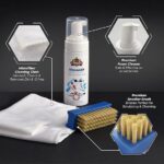 Sneaker Cleaning Kit – 140ml Foam Cleaner with Brush & Cloth - Image 3