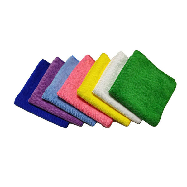30x30cm Lint-Free Microfiber Cleaning Cloth 12 pcs