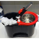 360 Spin Stainless Mop Rod Rotating Magic Mop Floor Cleaning Mop with Bucket - Image 3